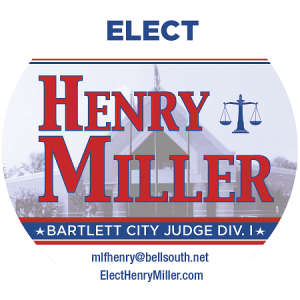 Henry Miller Running for Bartlett Judge Division 1